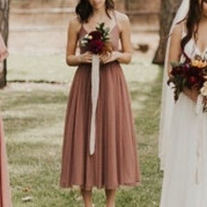 Beautiful ASOS midi dress tulle skirt